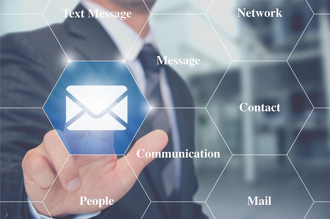 タッチパネルメール